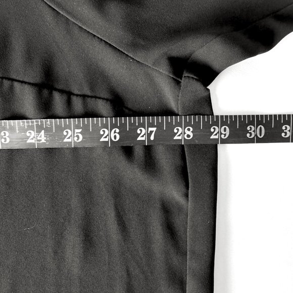 Torrid 4X BLACK Harper 3/4 Sleeve Plus Size Top Blouse Tunic Pullover - Picture 8 of 15